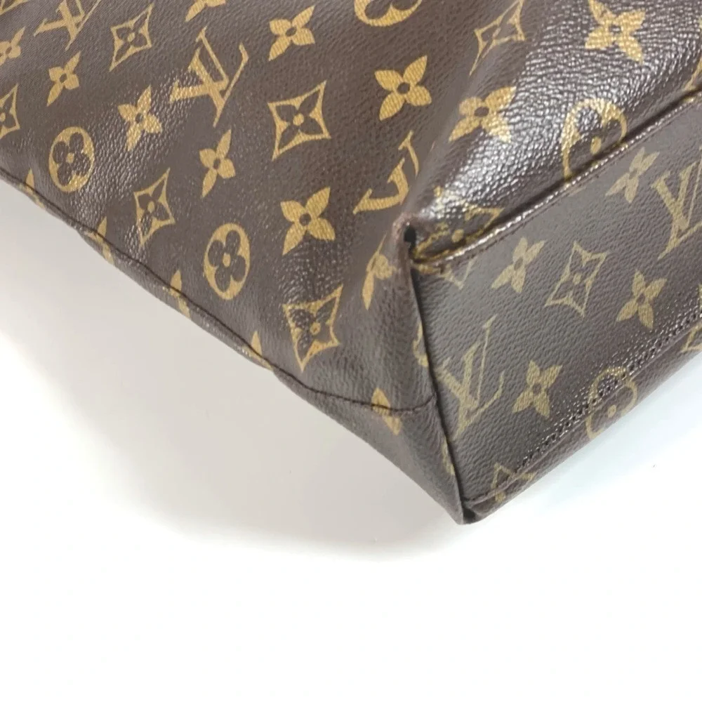LOUIS VUITTON Brown Monogram Canvas Shoulder Bag